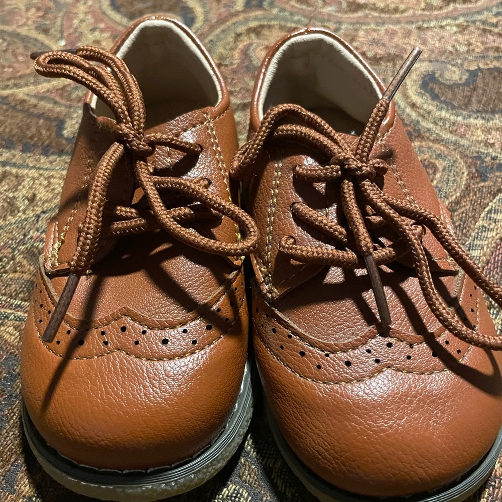 Brown Oxford Dress Shoes